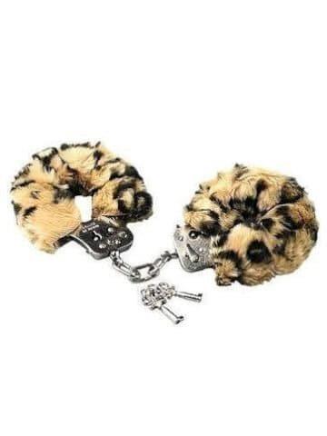 Furry Love Cuffs (leopard)