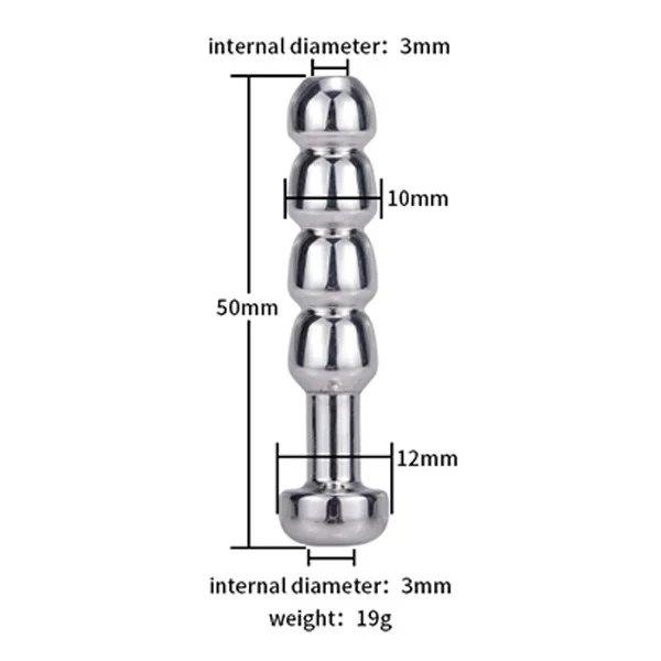 Hollow Stainless Steel Urethral Dilator 10mm - Image 2